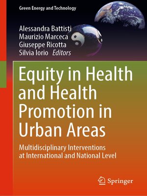 cover image of Equity in Health and Health Promotion in Urban Areas
